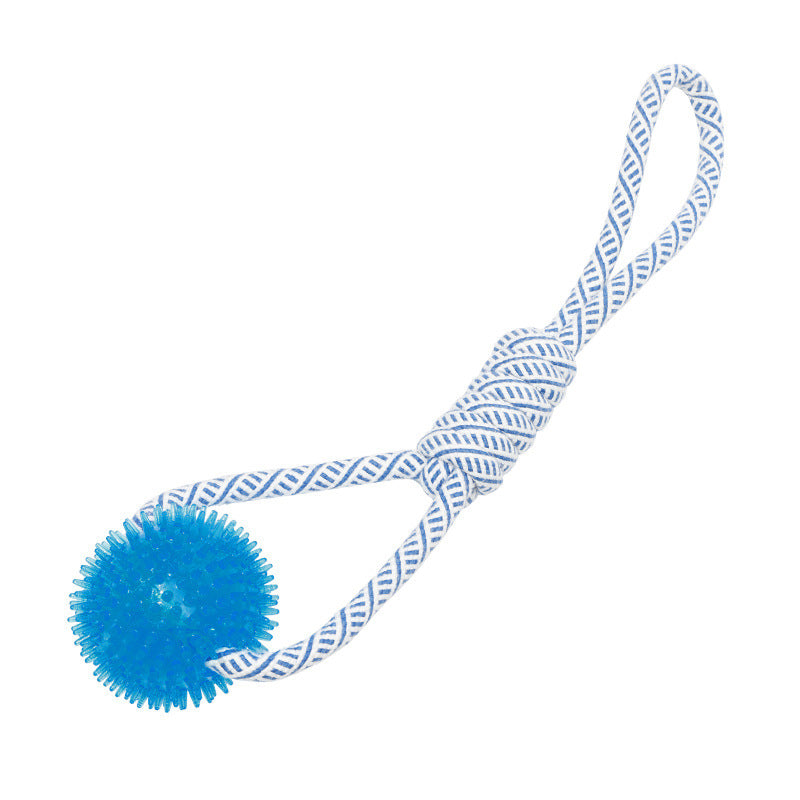 Ocean Series Cotton Rope Dog Toy TPR Pet Molar And Bite Resistant Products - One Red Hill